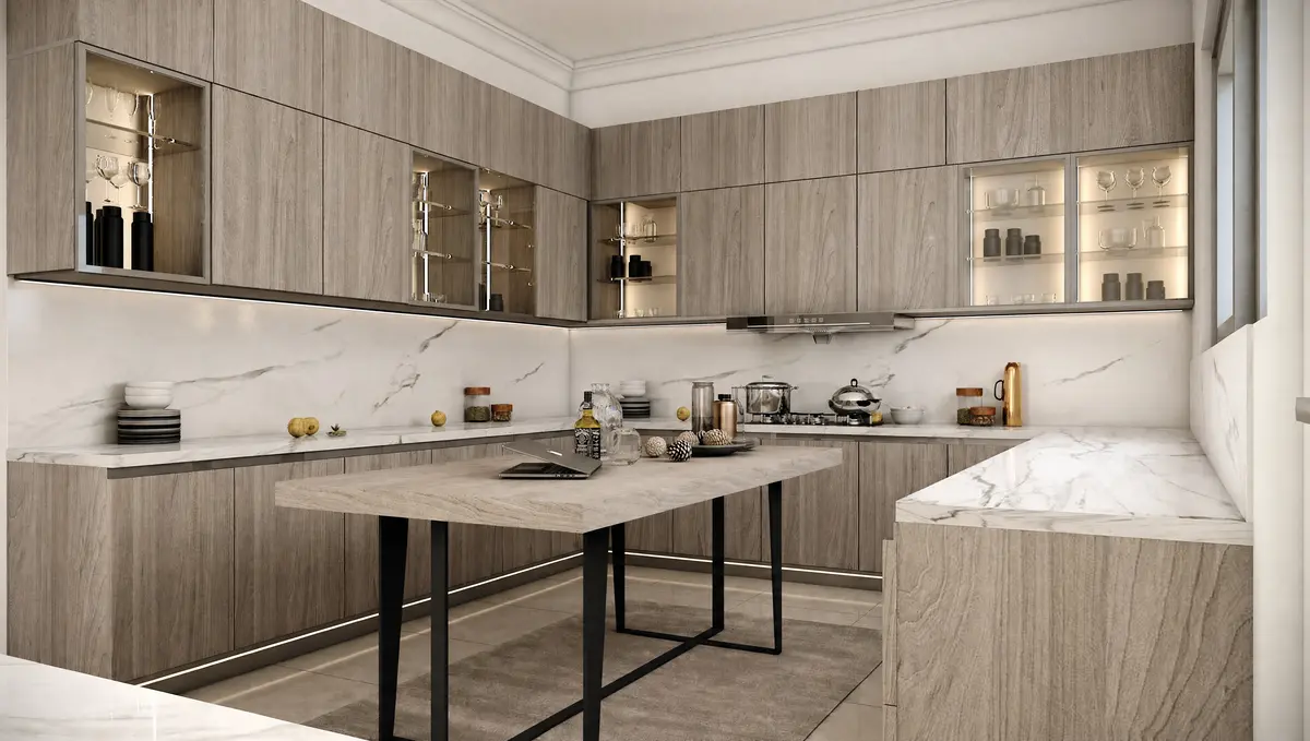 Kitchen inside a Prestige Clairemont home